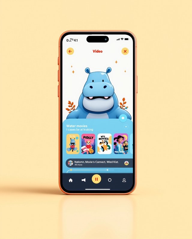 布丁动漫 APP 手机界面